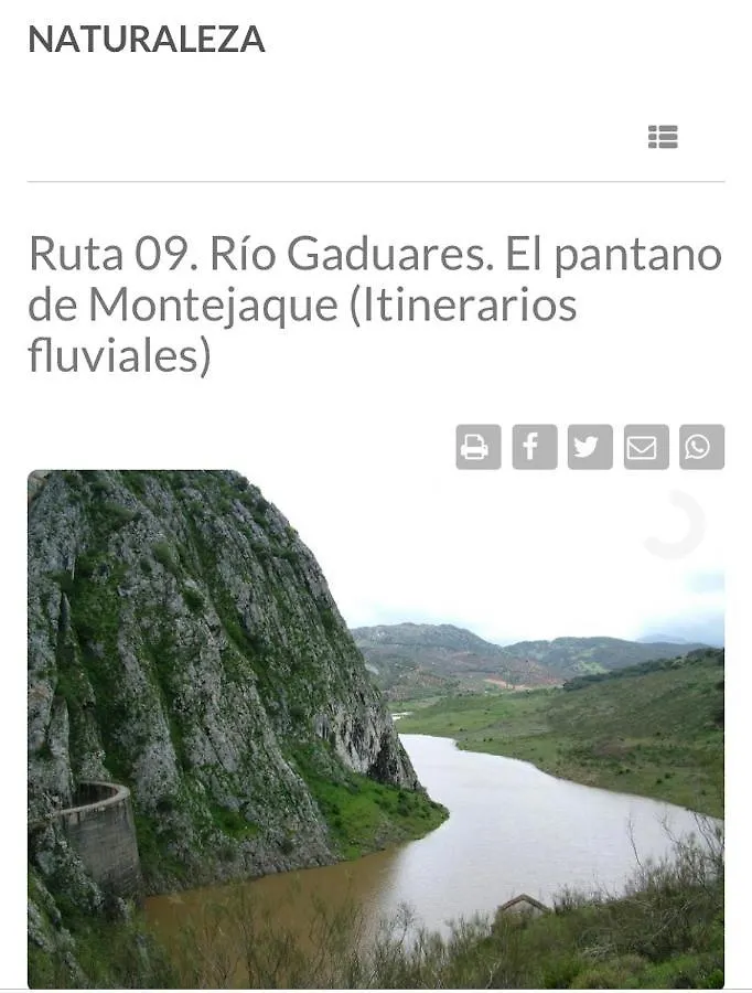 מונטחאקה Casa Las Aguilas ספרד